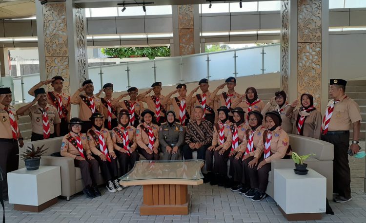 KIESHA ZELFANYA AZ ZAHRA SISWA KELAS 9 MTS ASSALAFIYYAH IKUT JAMBORE NASIONAL DI CIBUBUR