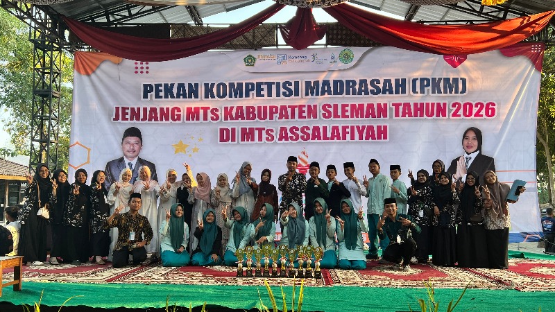 MTs Assalafiyyah Raih Runner-up 1 dalam Pekan Kompetisi Madrasah Se-Kabupaten Sleman